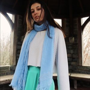 NWT Ann Taylor Blue Scarf